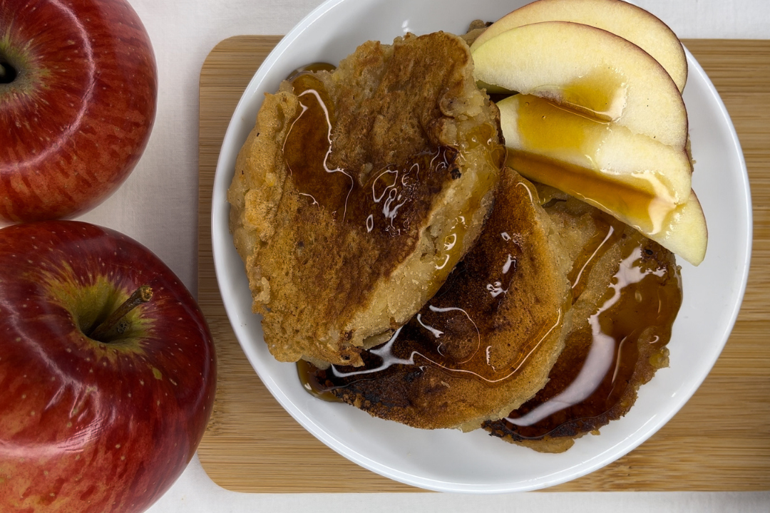 Apple cinnamon pancakes recipe